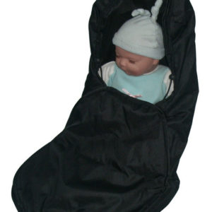 Afbeelding van Babywellness Voetenzak Autostoel - Zwart