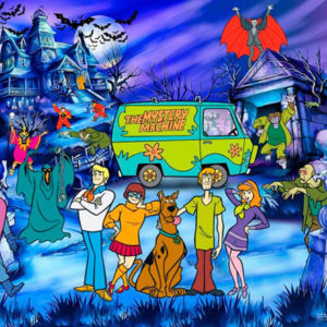 Afbeelding van Walltastic Posterbehang Scooby Doo