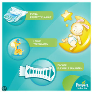 Afbeelding van Pampers Baby Dry - Maat 3 Maandbox 198 Luiers