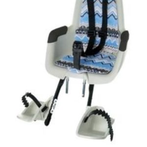 Afbeelding van Bobike Mini Classic Fietsstoeltje met Kussenset - Tribe Blauw