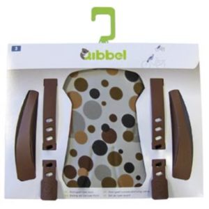 Afbeelding van Qibbel Q515 - Stylingset Luxe Voorzitje - Dots Brown