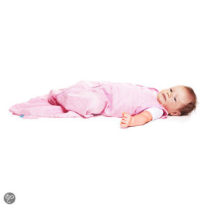 Afbeelding van Baby slaapzakje - hydrofiel katoen - 6 - 12 maanden - Roze