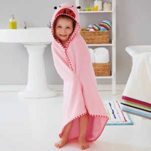 Afbeelding van Skip Hop - Zoo capuchon handdoek - Lieveheersbeestje - Roze