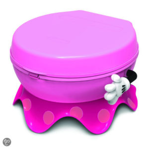 Afbeelding van Tomy - Disney Minnie Mouse Toilettrainingssysteem met geluid - Roze