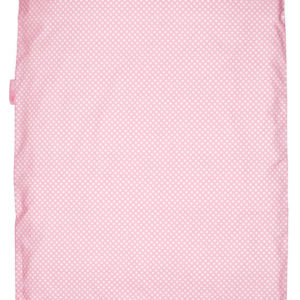 Afbeelding van Taftan - Dekbedovertrek polkadots - 100 x 135 cm - roze