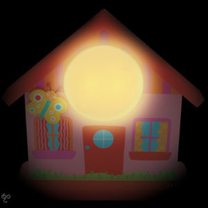Afbeelding van Tatiri Huis - Nachtlampje - LED - Rood