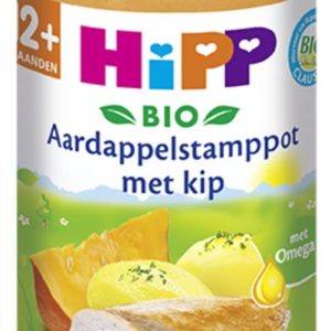 Afbeelding van HiPP Bio mlt. 12m - Aardappelstamppot met Kip - 6 stuks 250gr