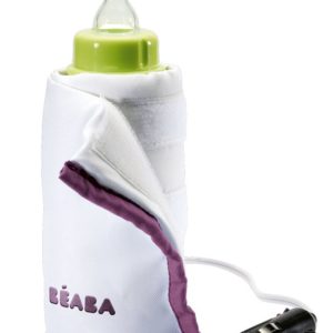 Afbeelding van Béaba Isothermische Flessentas met flesverwarmer Bib'Car - Zwart/grijs
