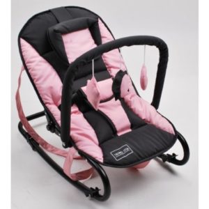 Afbeelding van Wipstoel Pink/Black Rocking Chair