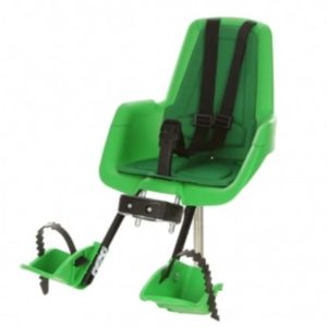 Afbeelding van Bobike Mini Classic Fietsstoeltje met Kussenset - Groen