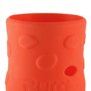Afbeelding van Pura silicone sleeve kort 150 ml - Oranje