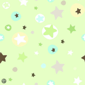 Afbeelding van Swaddleme inbakerdoek Star dot groen small