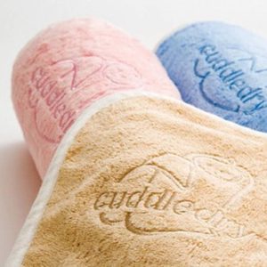 Afbeelding van Cuddledry badcape / badschort soft pink