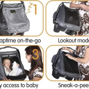 Afbeelding van SnoozeShade Deluxe voor baby-autostoeltjes