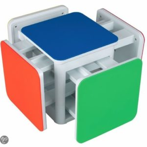 Afbeelding van Inperno - Multi Cube 5 in 1 kindertafel en 4 kinderstoelen
