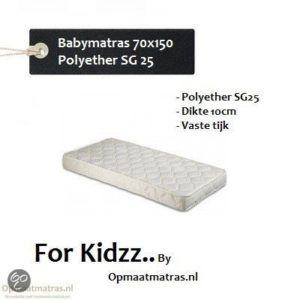 Afbeelding van For Kidzz.. Babymatras 70x150 x10cm - polyether