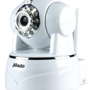Afbeelding van Alecto DVC-160IP Network CCTV camera - pan / tilt - colour ( Day&Night ) - 640 x 480 - audio - wireless - Wi-Fi - 10/100 - MJPEG - DC 5 V