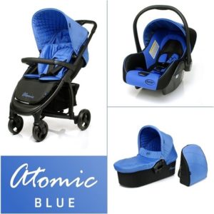 Afbeelding van 4Baby Atomic Kinderwagen - incl. Autostoel - Blue