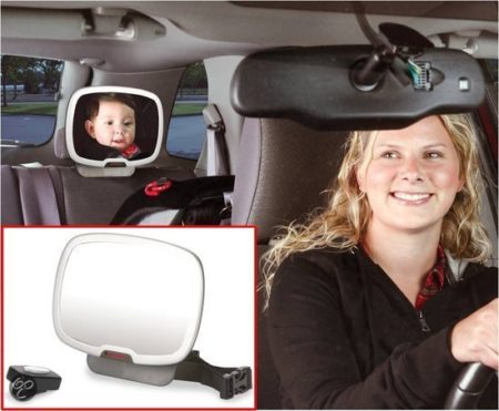 Afbeelding van Diono Easy View Plus - Babyautospiegel met verlichting