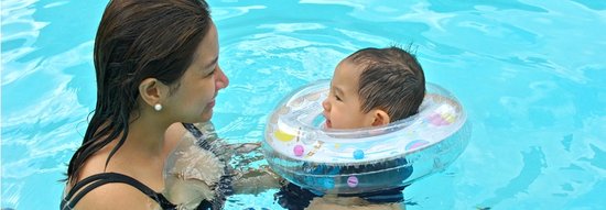 Afbeelding van Swimava baby zwemkraag voor baby's tot 18 kg.