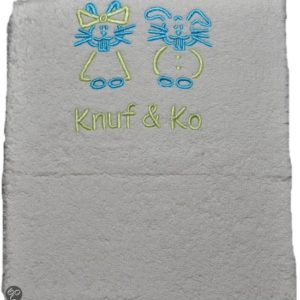 Afbeelding van Knuf & Ko - Aankleedkussenhoes - Lime