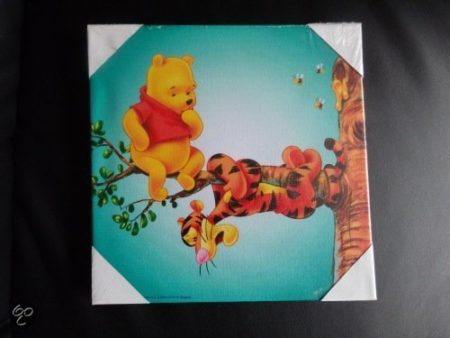 Afbeelding van Winnie the pooh canvas schilderij