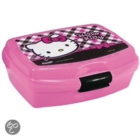 Afbeelding van Hello Kitty lunchbox Vichy