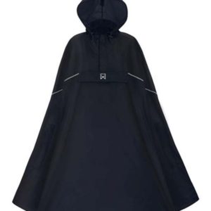 Afbeelding van Willex Rainwear Lichtgewicht Poncho - Zwart - L/XL