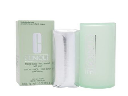 Afbeelding van Clinique Facial Soap Extra Mild Zeep 100 ml