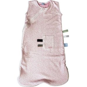 Afbeelding van Sleepsuit Sleeveless 9-24 pink dot