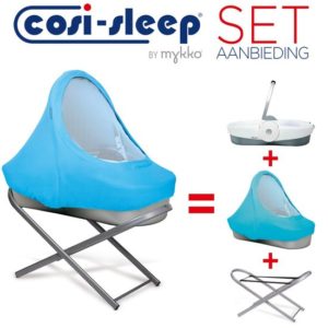 Afbeelding van Cosi-Sleep SET - speciale actieprijs - azuurblauw
