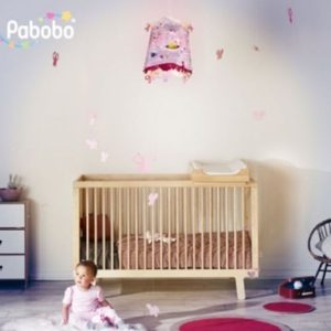 Afbeelding van Pabobo Giraf - Lampenkap - Roze