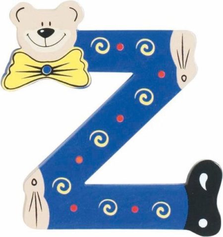 Afbeelding van houten letter Z