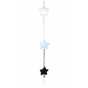Afbeelding van Baby's Only Kabel - Decoratieslinger 3 sterren - Marine / Blauw / Wit
