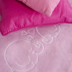 Afbeelding van Boxkleed 80x100cm Comfy fleece pink