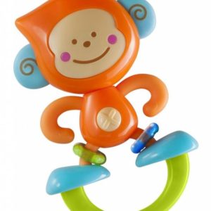 Afbeelding van B'Kids BK rattle & teether bebee monkey