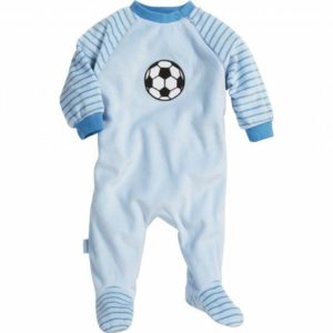 Afbeelding van Playshoes pyjama blauw voetbal