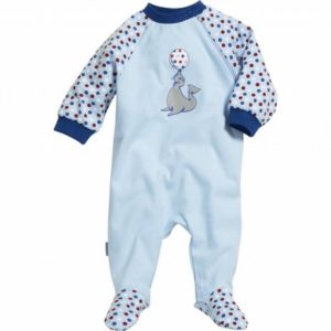 Afbeelding van Playshoes pyjama blauw zeeleeuw
