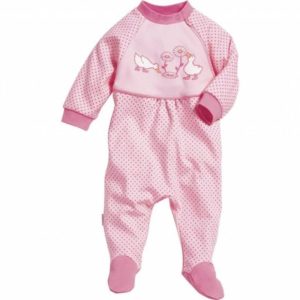Afbeelding van Playshoes pyjama roze eendjes