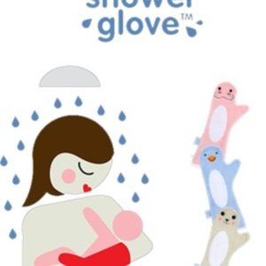 Afbeelding van Baby Shower Glove™ - Nijlpaard - Roze