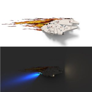 Afbeelding van Star Wars 3D Decoratielamp Millenium Falcon