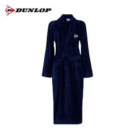 Afbeelding van Dunlop unisex badjas - kamerjas - ochtendjas | Blauw - M