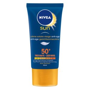 Afbeelding van NIVEA SUN Gezichtscreme Anti-Age SPF50+ 50ml