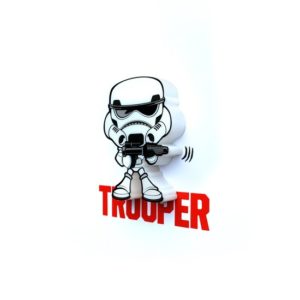 Afbeelding van 3DlightFX Star Wars Mini Storm Trooper Nachtlampje