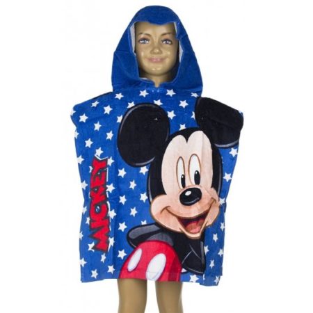 Afbeelding van Mickey Mouse badcape blauw