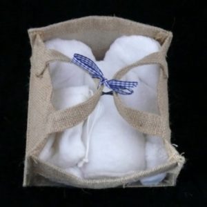 Afbeelding van Baby cadeaupakket Knuffelengel met Sodaliet hart