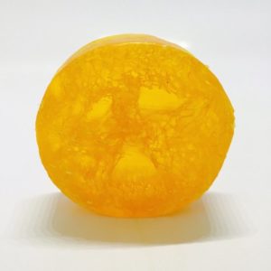 Afbeelding van Loofah glycerine zeep met citroen.