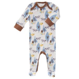 Afbeelding van Fresk pyjama met voet Fox blue
