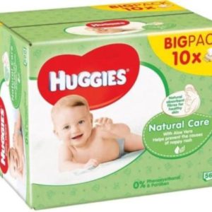 Afbeelding van Huggies baby wipes-BIGPACK-10 X 56