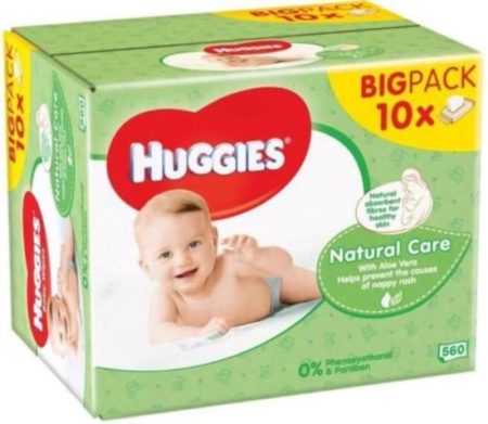 Afbeelding van Huggies baby wipes-BIGPACK-10 X 56